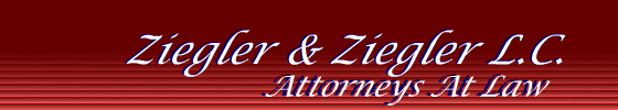 Ziegler and Ziegler banner logo
